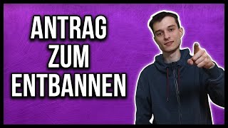 Twitch Entbannungsantrag Tutorial deutsch [upl. by Matteo]