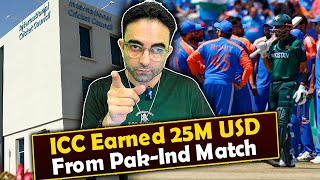 ICC earned 25 million USD from India v Pakistan match in T20 WC So ICC need IndoPak matches [upl. by Alexandro]