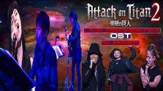 Attack on Titan 2 OST Live ft Sawano Hiroyuki MPI Gemie Yosh amp Aimee Blackschleger SUBBED [upl. by Hanavas]