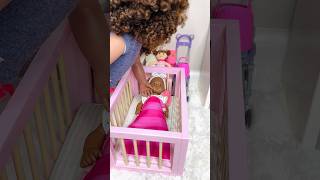 Mama And Baby Dolls Family Morning Routine Stories [upl. by Eidak]