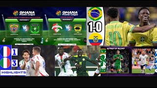 SPORTS TITBITS  Ghana Premier League Conmebol WCQ UEFA Nations League Afcon Qualifiers 70924 [upl. by Capps]