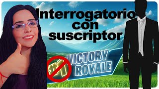 PREGUNTAS con SUSCRIPTOR😳 40🚫 FORTNITE Cap5 Temp4 [upl. by Hakon964]