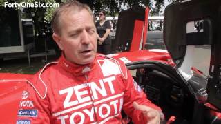 Martin Brundle on the legendary Toyota GT One  Festival of Speed 2013 [upl. by Stacey109]