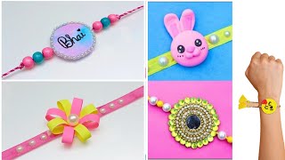 4 Easy amp Beautiful Rakhi Making Idea  How to make easy rakhi  rakhi making competition idea 2024 [upl. by Bozovich]