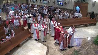 Fr Matthews First St Bartholomew Mass [upl. by Eatnhoj]