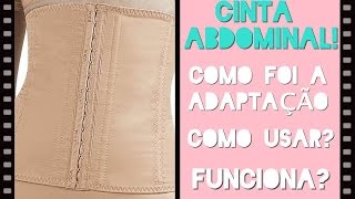 Cinta AbdominalCinta Pós Parto Adaptação Recomendações Resultado [upl. by Glenden]