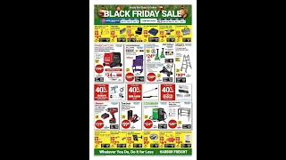 Harbor Freight Black Friday Ad Sale 2024 [upl. by Catha]