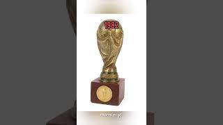 World Cup Trophy 🏆Evolution19302022 football footballshorts footballskills fifa fifaworldcup [upl. by Lednam724]