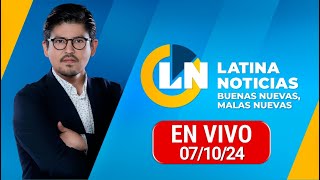 LATINA EN VIVO BUENAS NUEVAS MALAS NUEVAS  LUNES 7 DE OCTUBRE DE 2024 [upl. by Reena705]