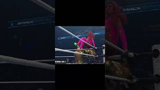 Nia Jax and Candice LeRae VS Bayley and Naomi bayley womenwrestling shortvideo [upl. by Lannie]