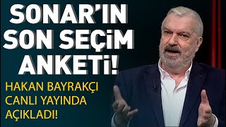 🔴 CANLI  Hakan Bayrakçı SONARın son seçim anketini CNN TÜRKte açıkladı  HABER [upl. by Neve]