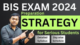 Bis Exam 2024 Preparation strategy with detailed syllabus and day wise schedule  Nishant eAcademy [upl. by Zulch782]