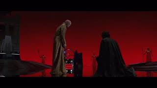 Snoke Confronts Kylo Ren The Last Jedi 1080p [upl. by Robinet]