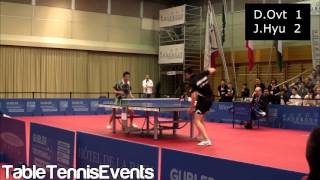 Dimitrij Ovtcharov Vs Joo Se Huyk  12 Final Swiss Open Lausanne 2013 [upl. by Lanos651]