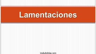 Lamentaciones [upl. by Adiasteb]