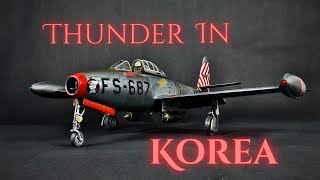 Hobby Boss I 132 Republic F84E Thunderjet I Full Video Build I [upl. by Myke]