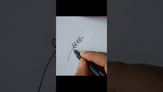 Easy doodle drawing for beginners  easy doodle art  easy leaf 🌿 drawing doodleart art shorts [upl. by Anirehs388]