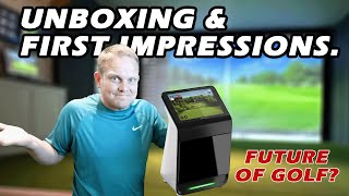 Unboxing amp First Look Garmin R50 Golf Simulator [upl. by Birkle]