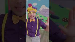 Los Opuestos con Blippi y Meekah 💙🧡💜💛  Videoeducativos BlippiEspañol Shorts [upl. by Anaerdna951]