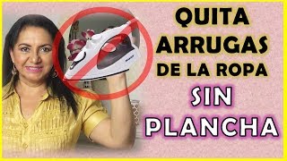 Como Quitar Arrugas de la Ropa sin plancha y sin mesa 😱 en 2 minutos 💡 Manualidades Arte Luna [upl. by Otrebron89]