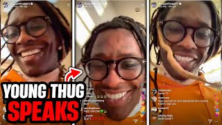 Young Thug Speaks About Being RELEASED FROM JAIL [upl. by Alo]