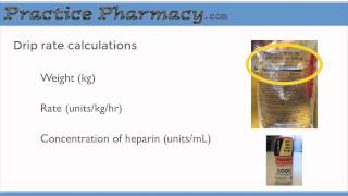 Heparin dosing explained [upl. by Greenleaf]