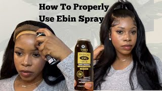 DETAILED HIGHLIGHT WIG INSTALL USING NEW EBIN MELTING SPRAY  BEGINNER FRIENDLY 💛  Unice Hair [upl. by Wj]