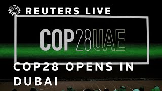 LIVE COP28 climate summit opens in Dubai [upl. by Marl]