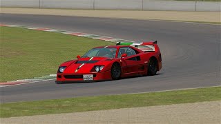 Ferrari F40 LM sound mod assetto corsa v10 [upl. by Seabrook888]