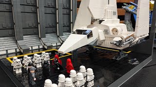 UCS LEGO Razor Crest and Imperial Shuttle MOCed Star Wars [upl. by Palumbo812]