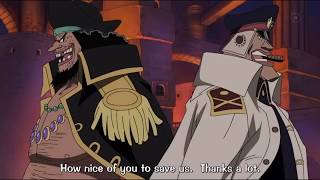 Shiryu Joins Blackbeards Crew  One Piece Epic Moment [upl. by Anetta722]