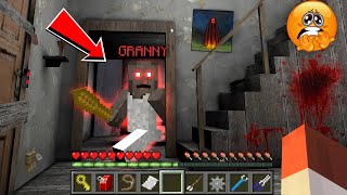 Minecraft Escape From Grannys House in Minecraft  Minecraft Mods  Minecraft gameplay [upl. by Sherry]