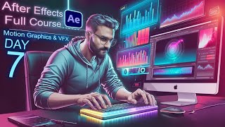 After Effects Complete Course For Beginners  2024  Day 7  After Effects Full Course aftereffects [upl. by Anpas981]