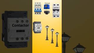 Photocell diagram  photocell wiring diagram hindi  photocell wiring diagram with contactor viral [upl. by Imotas221]