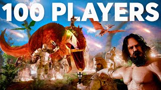 100 Players Simulate Civilization in Ark Ascended [upl. by Pip]