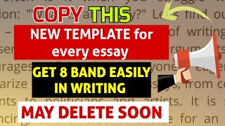 IELTS writing task 2  IDPs COPY Paste technique ielts ieltswriting [upl. by Adilem]