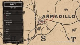 Red Dead Redemption 2  Mutt Location Armadillo [upl. by Arabel]