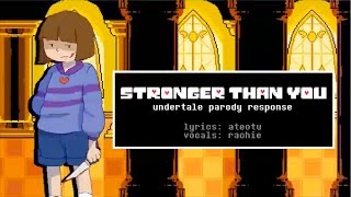 Stronger Than You Undertale Parody Response cover【rachie】 [upl. by Elstan955]