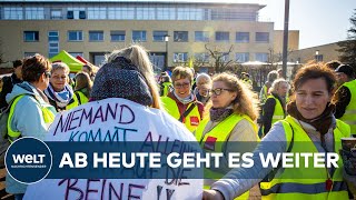 KNIFFELIGE VERHANDLUNGEN Verdi gegen Bund  Tarifgespräche im öffentlichen Dienst gehen weiter [upl. by Hoxie572]