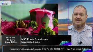 MSC Poesia Scandinavia Norwegian Fjords Departing May 6 2025 [upl. by Shear884]