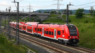 RE29 FrankenThüringenExpres Coburg🔃Erfurt Desiro HC bei Anbindung Coburg VDE81 DörflesEsbach [upl. by Michiko]