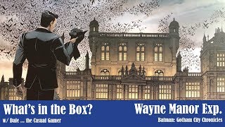 Wayne Manor Expansion for Batman Gotham City Chronicles [upl. by Ayra640]