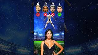 Messi🔥vs Ronaldo😎vs Neymar Jr 👑vs RonaldinhoGeorgina Asks 🔥shortsfeed georgina shortsfeed shorts [upl. by Kylen]