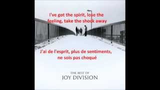 Joy Division  Disorder LYRICS VOSTFR [upl. by Ainoek]