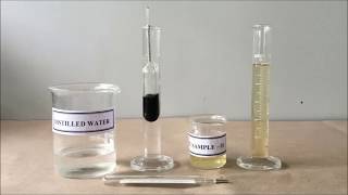 How to Determine Specific Gravity of Urine Sample Using Urinometer ENGLISH  Urinometer Testing [upl. by Atikel97]