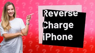 Can you reverse charge iPhone with iPad [upl. by Ardnwahs]