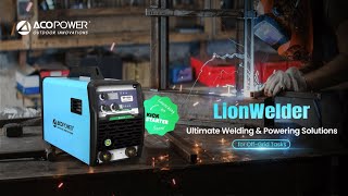 Now on Kickstarter LionWelder 1st AllInOne Battery Welding Power Station [upl. by Ylram95]