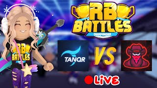 TanqR VS Bandites LIVE REACTION  RB BATTLES SEASON 3  ROBLOX LIVE [upl. by Okiram]