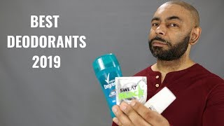 10 Best Mens Deodorants 2019 [upl. by Heffron]