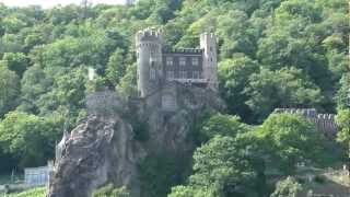 Flusskreuzfahrt 4 5 auf dem Rhein Von Rüdesheim bis zur Loreley  Full HD [upl. by Yevreh870]